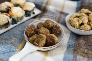 Frikadellen mit Gemüse