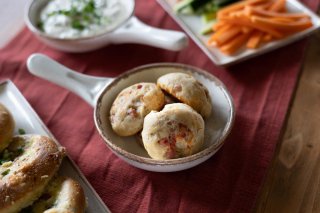 Schnelle Pizza-Bällchen
