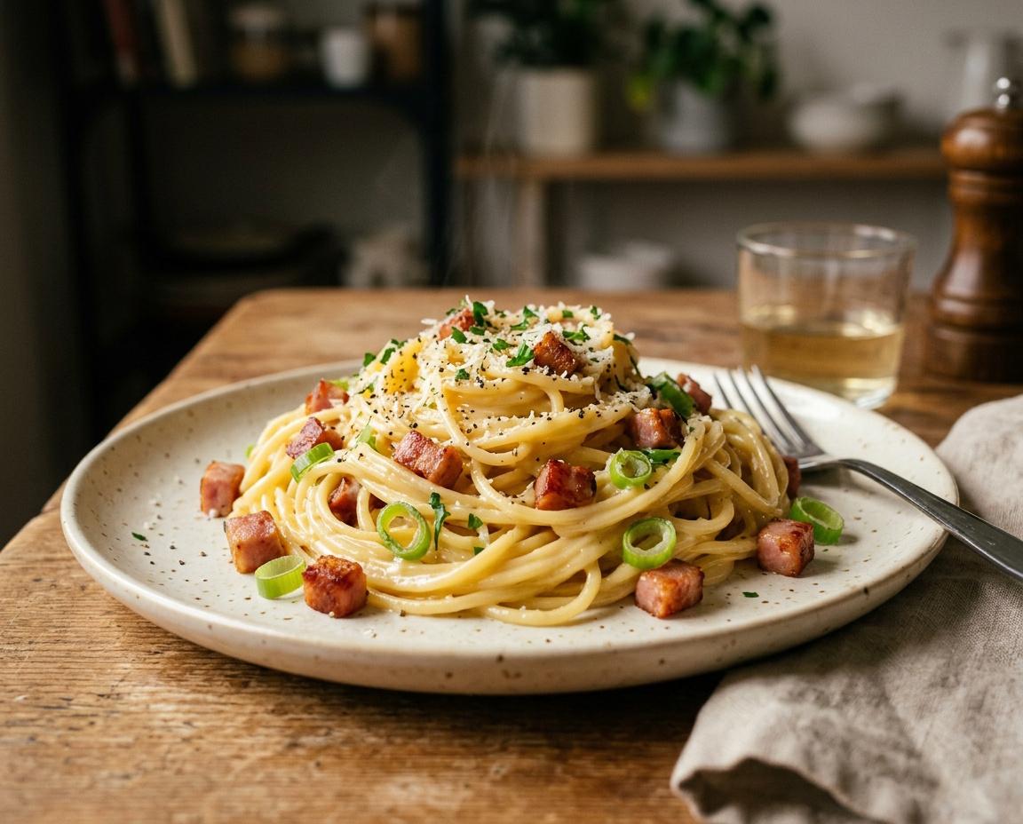 Spaghetti Carbonara-Art