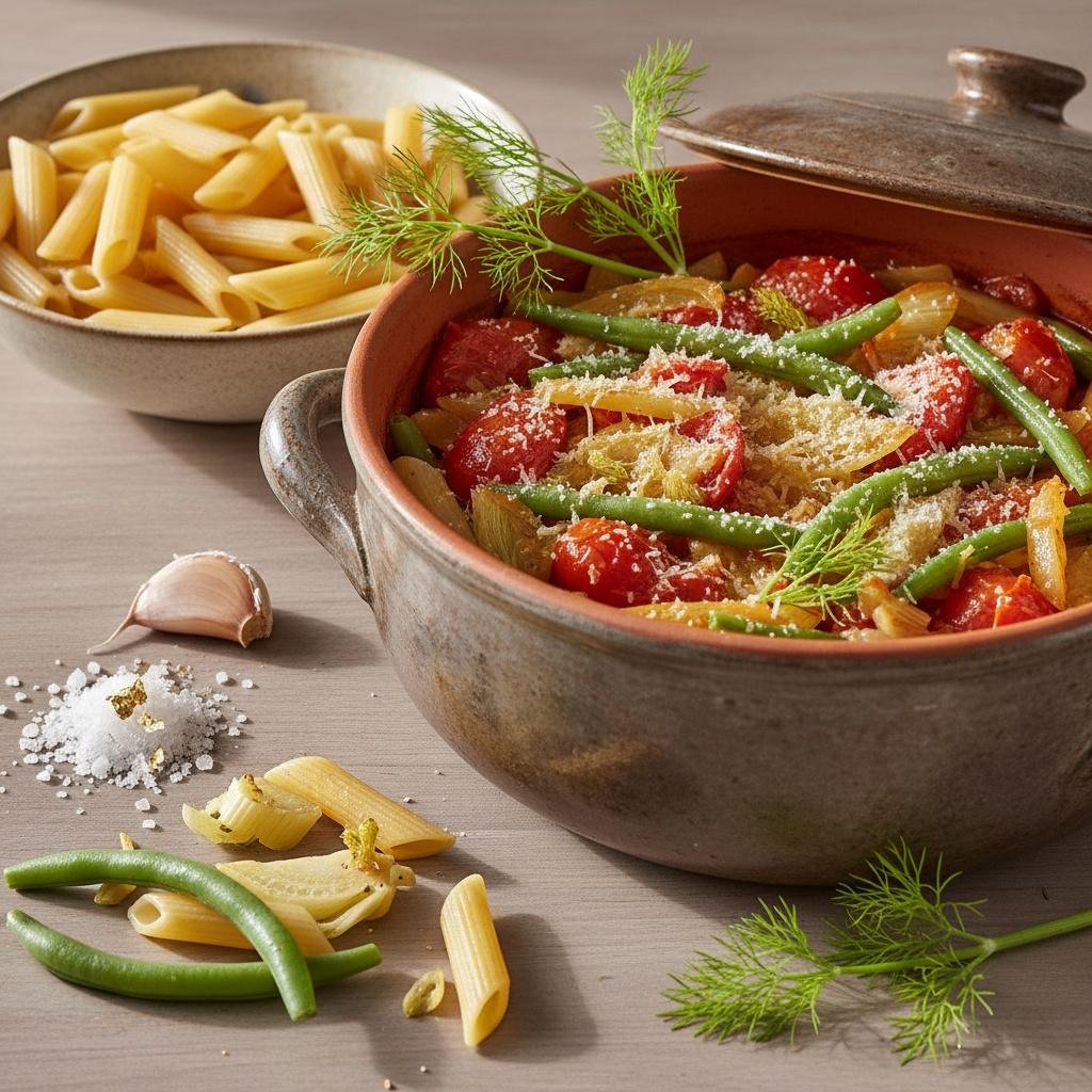 Bohnentopf mit Fenchel