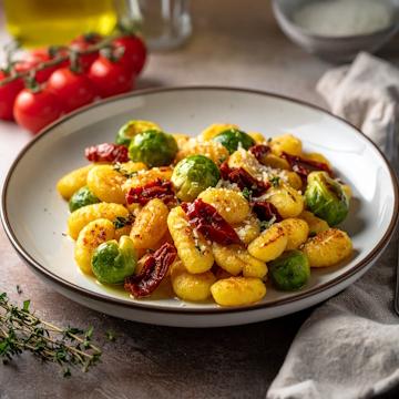 Gnocchi mit Rosenkohl