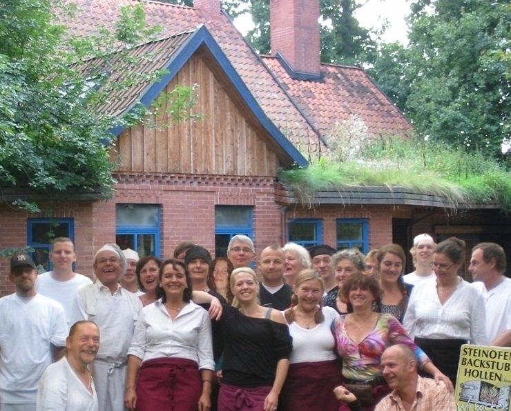 Steinofen Backstube Hollen