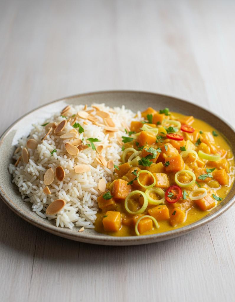 Süßkartoffel-Linsen-Cremesuppe