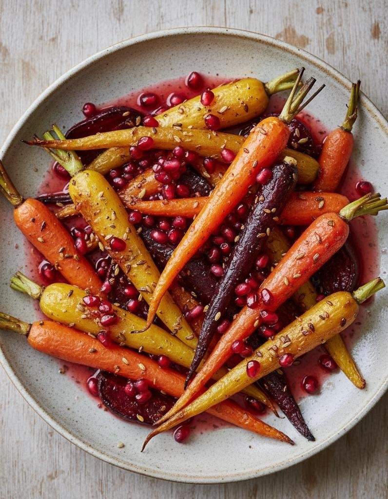 Ofengemüse mit Granatapfel