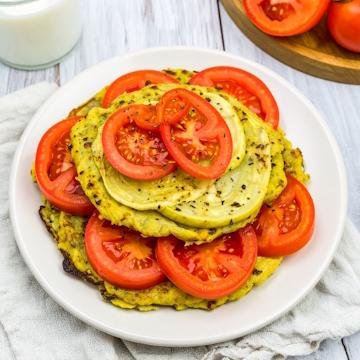 Kohlrabi Pfannkuchen