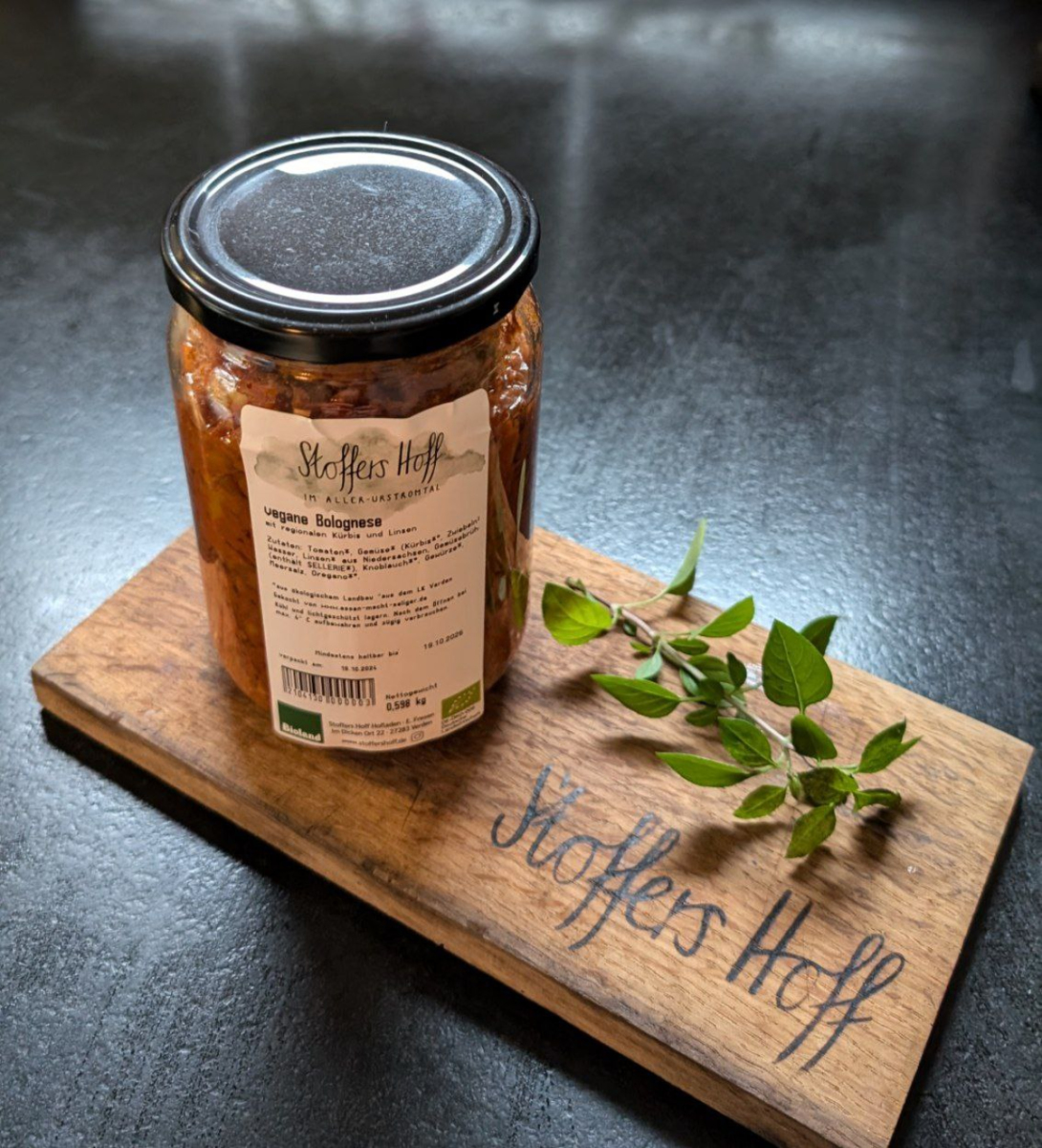 Vegane Bolognese mit Kürbis & Linsen