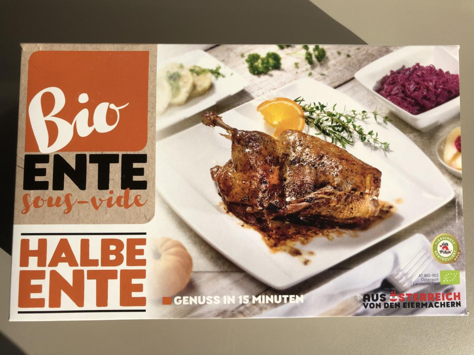 Sous-Vide halbe Ente (ca. 900 g)
