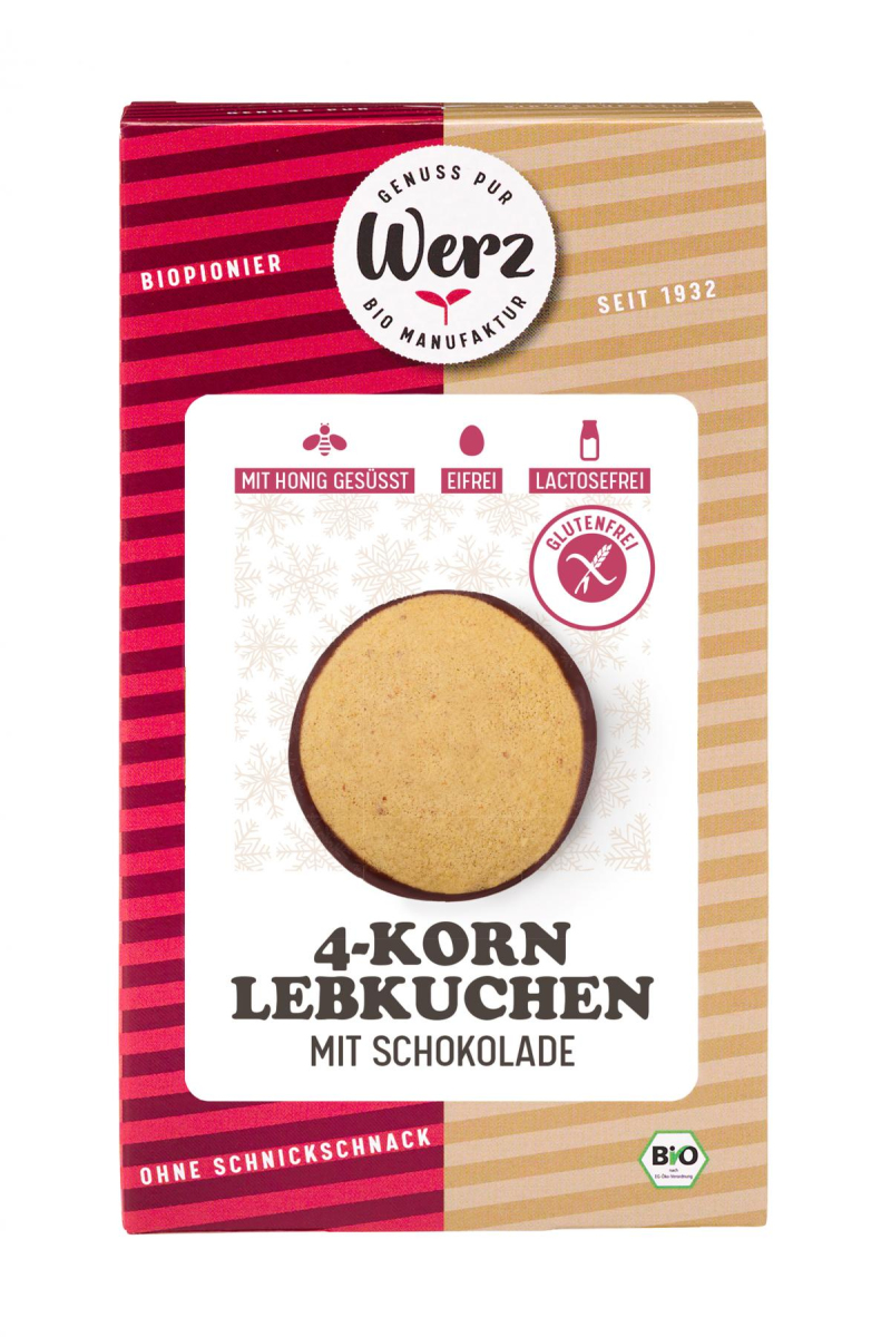 4-Korn-Honig-Mandel-Lebkuchen GF