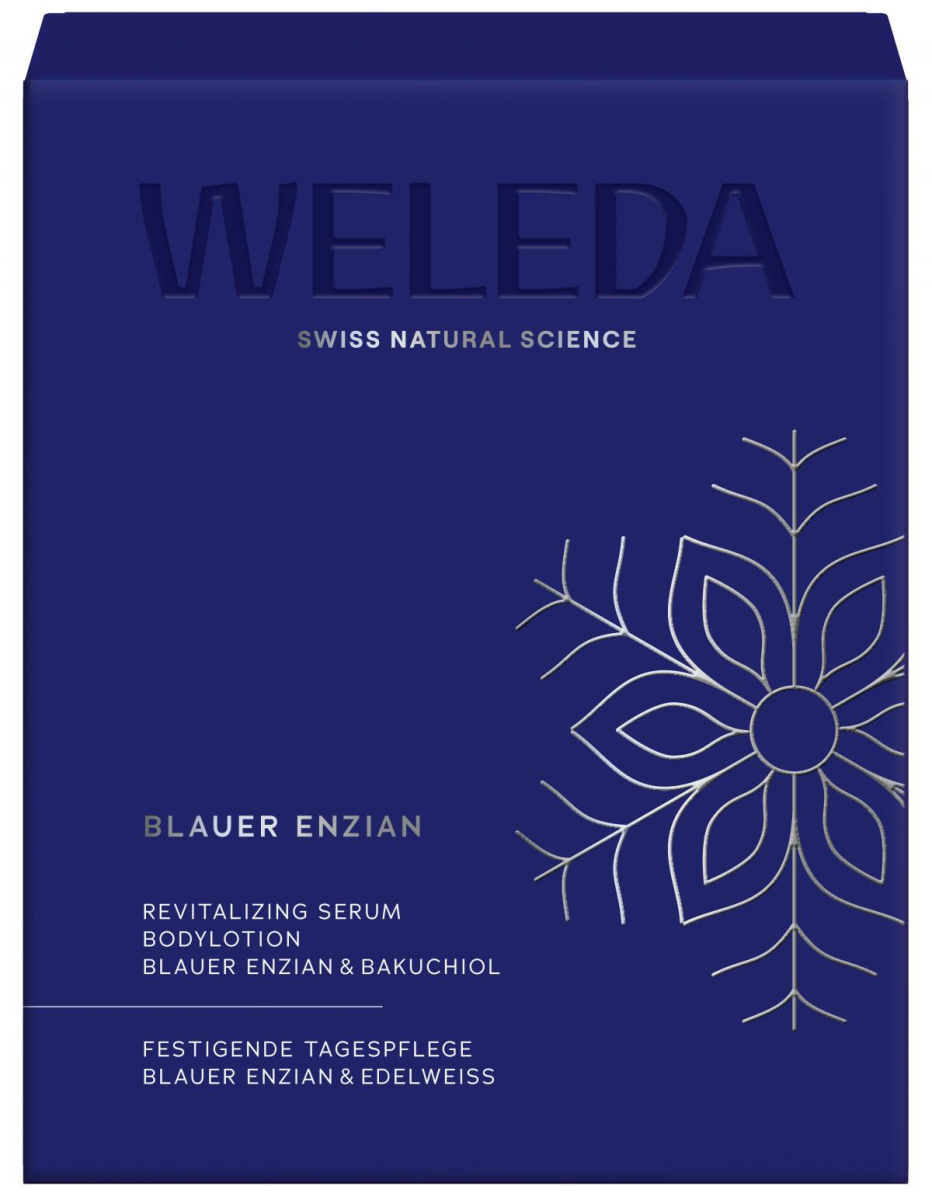Geschenkset Blauer Enzian & Edelweiss