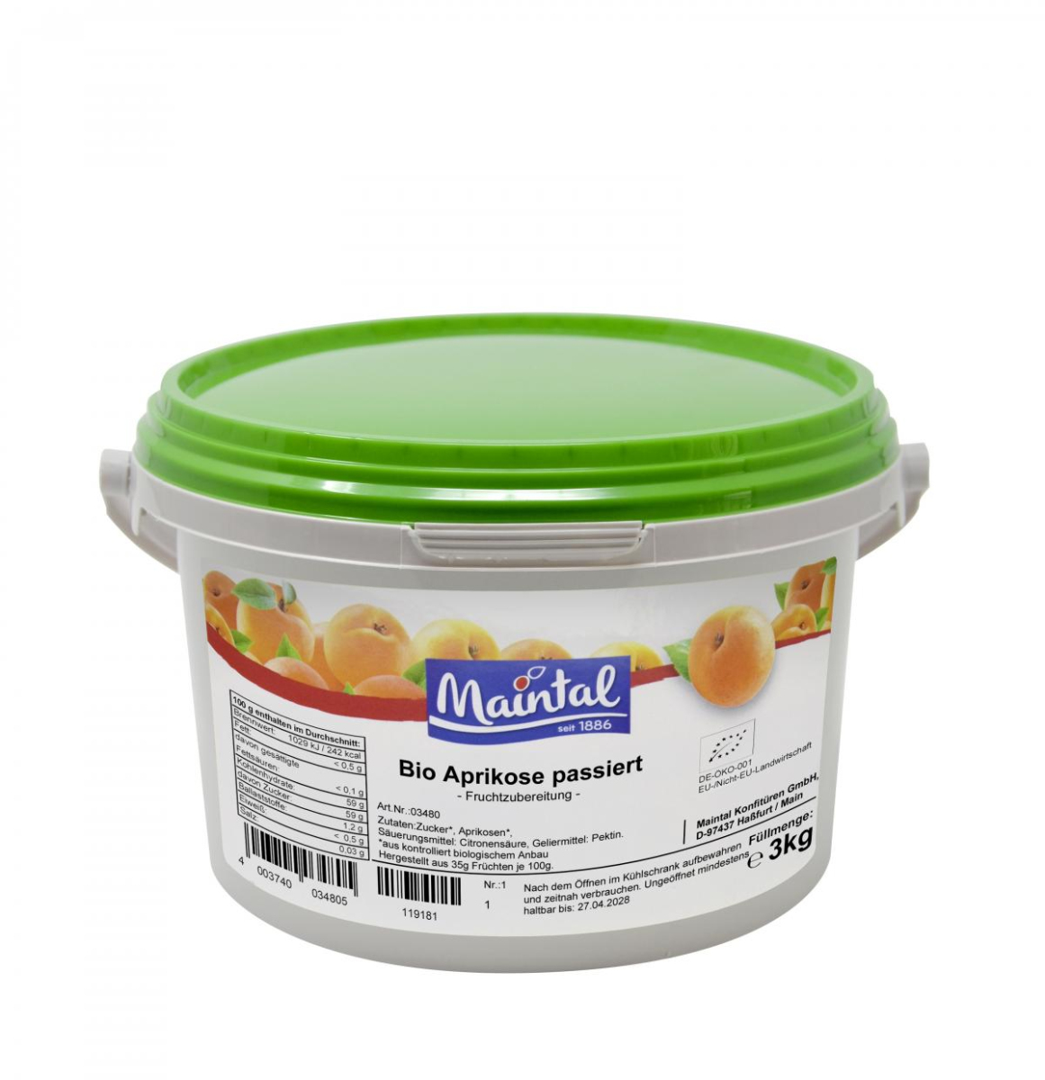 Aprikosen Konfitüre (Großgebinde)