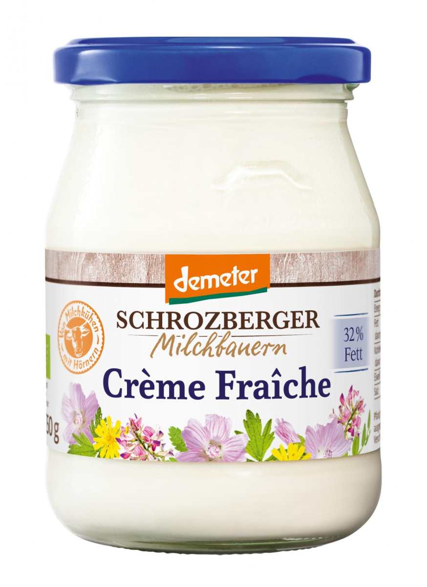 Creme Fraîche im Glas