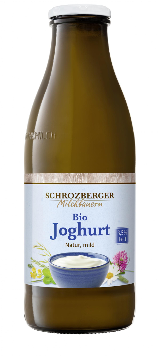 3,5 % Joghurt Natur Literflasche
