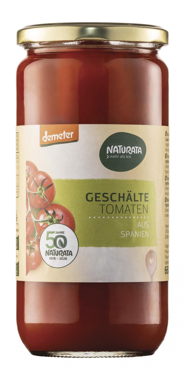 Tomaten geschält im Glas