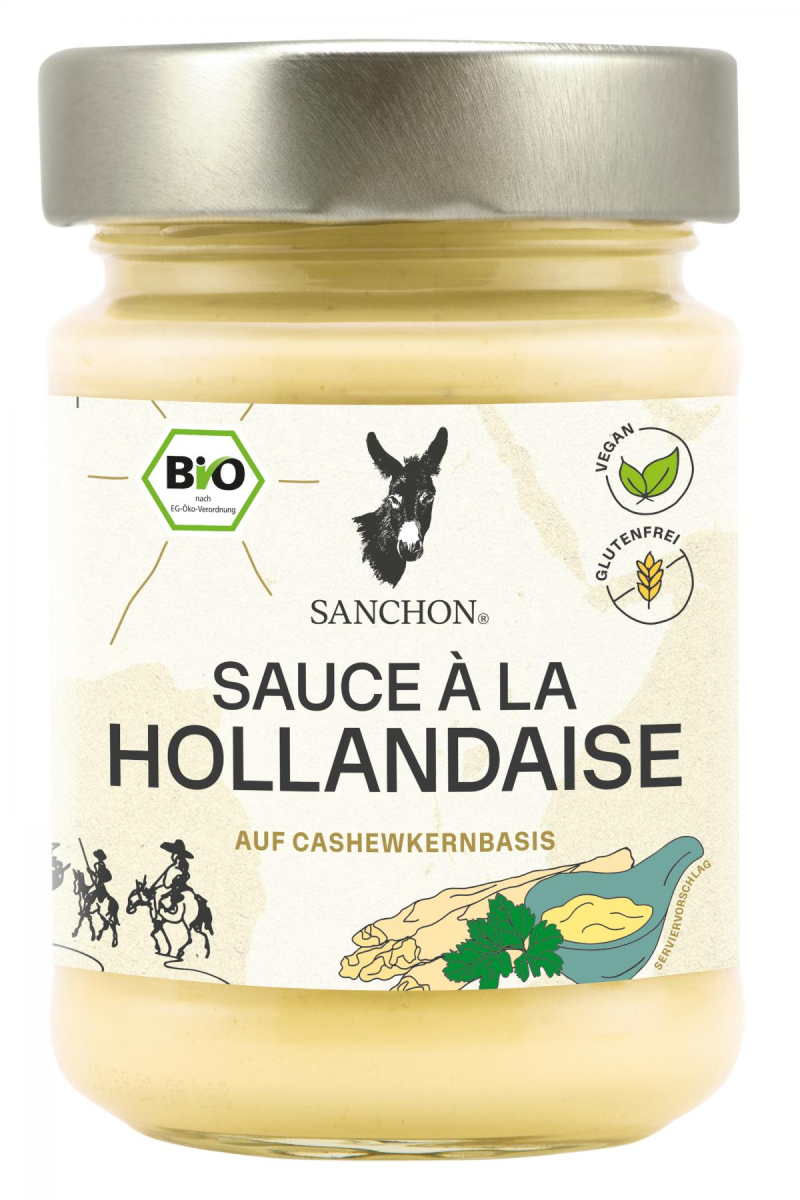 Sauce Hollandaise vegan, Glas