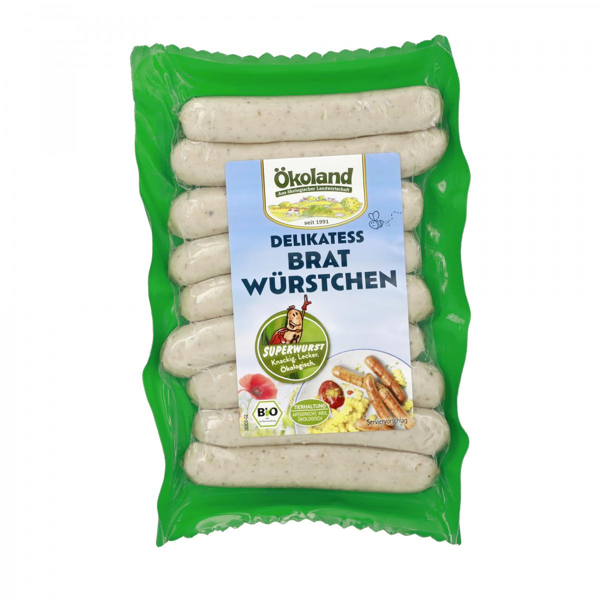 Delikatess Bratwürstchen Superwurst (9 Stück)