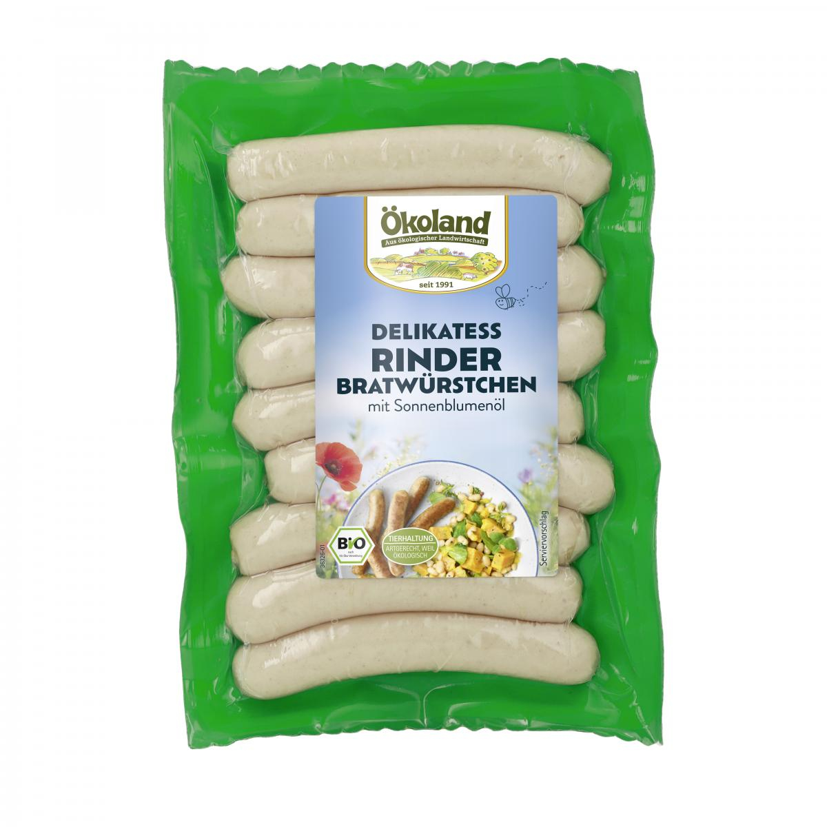 Delikatess Rinderbratwürstchen (9 Stück)
