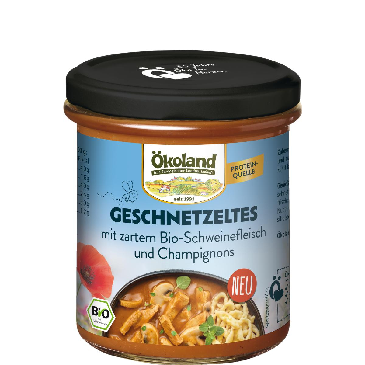 Geschnetzeltes mit Champignons