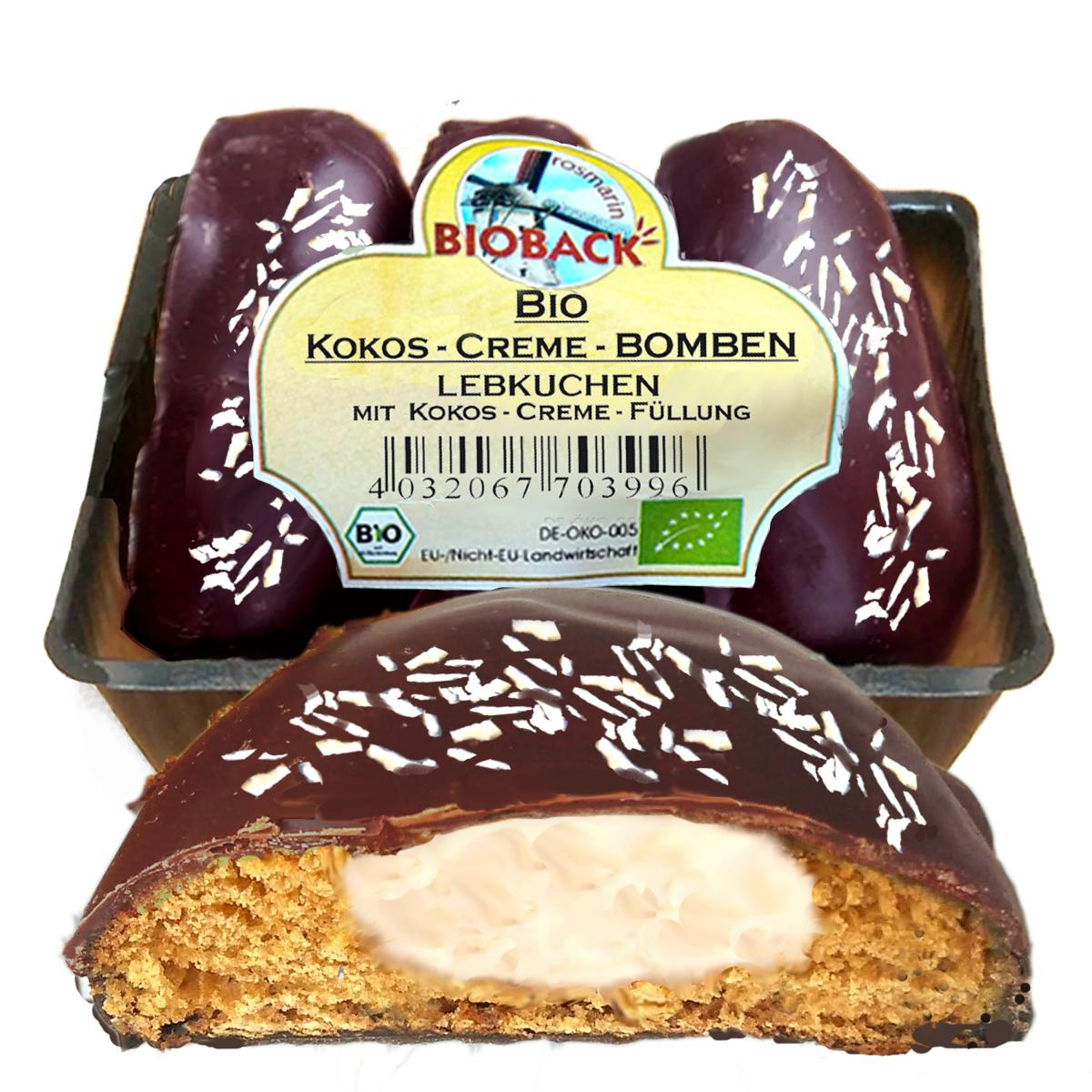 Lebkuchen Kokosbomben