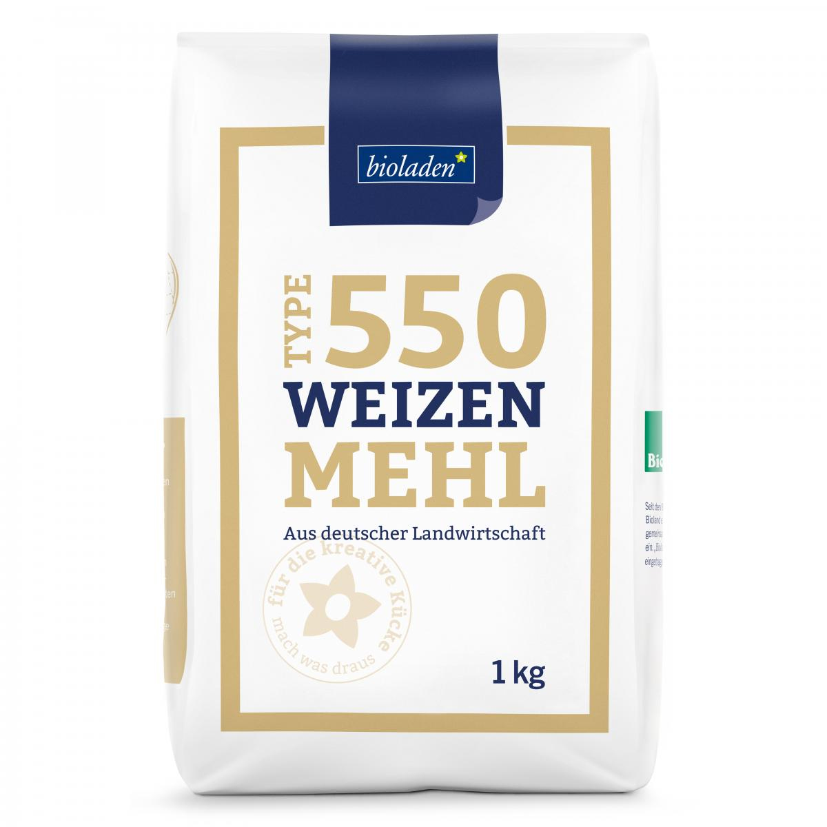 Weizenmehl 550 bioladen*
