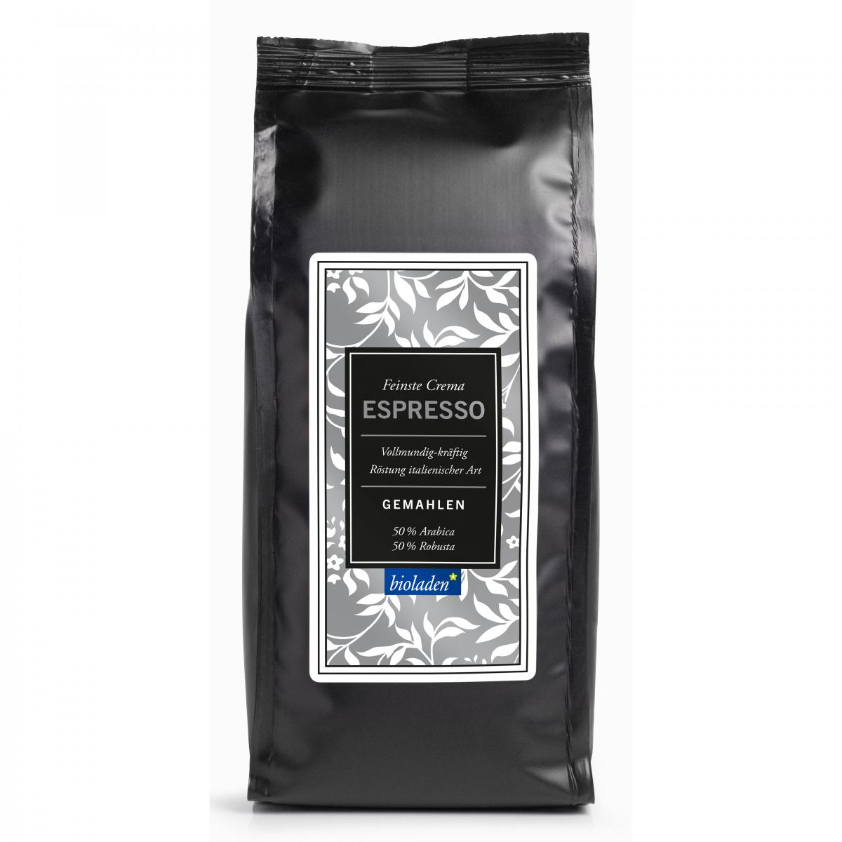 Espresso Feinste Crema, gemahlen