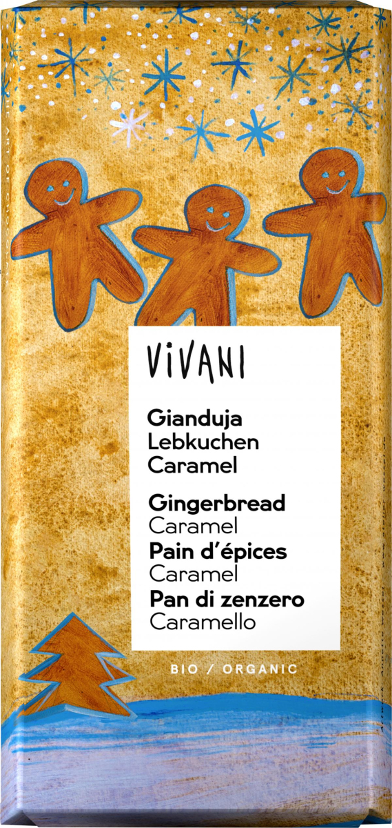 Schokolade Gianduja Lebkuchen Caramel