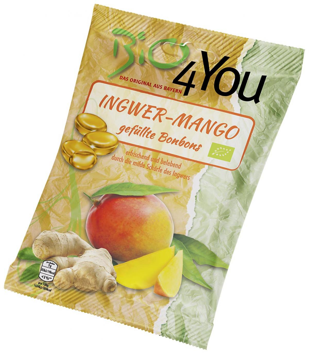 Bonbons Ingwer Mango