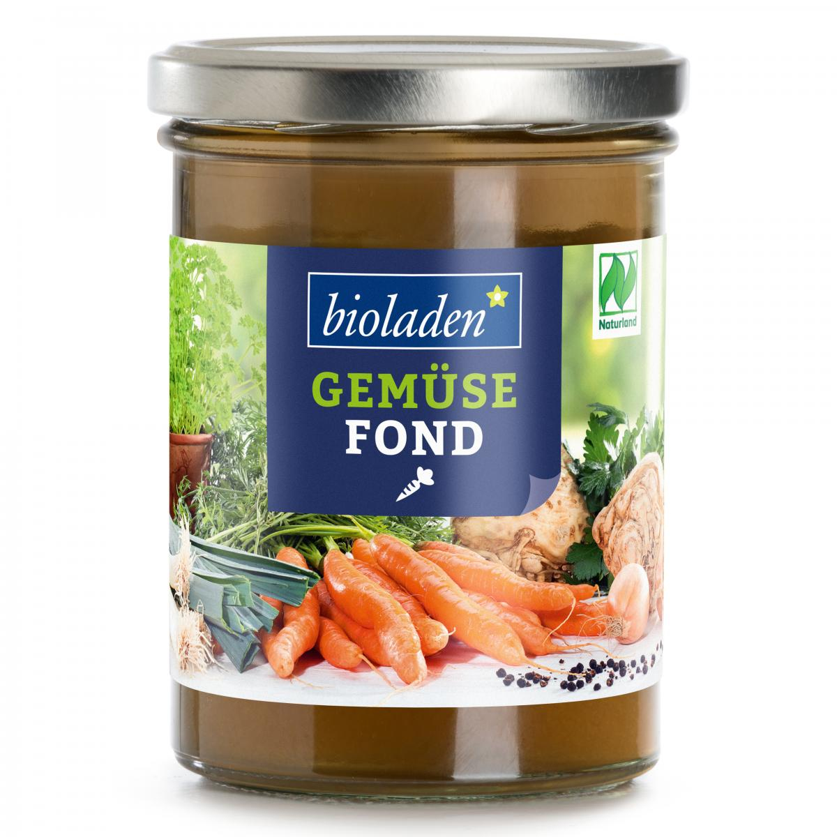 Gemüsefond im Glas bioladen*