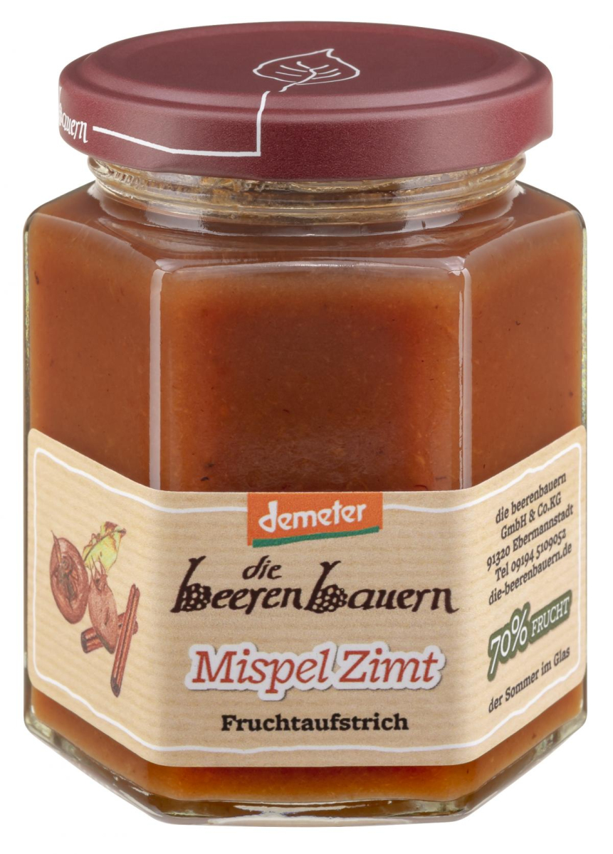 Mispel Zimt Fruchtaufstrich