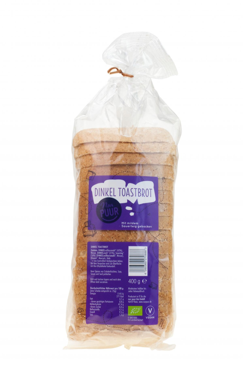 Dinkel Toastbrot