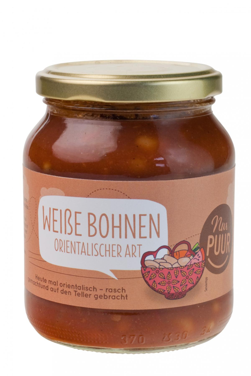 Weiße Bohne Orientalische Art