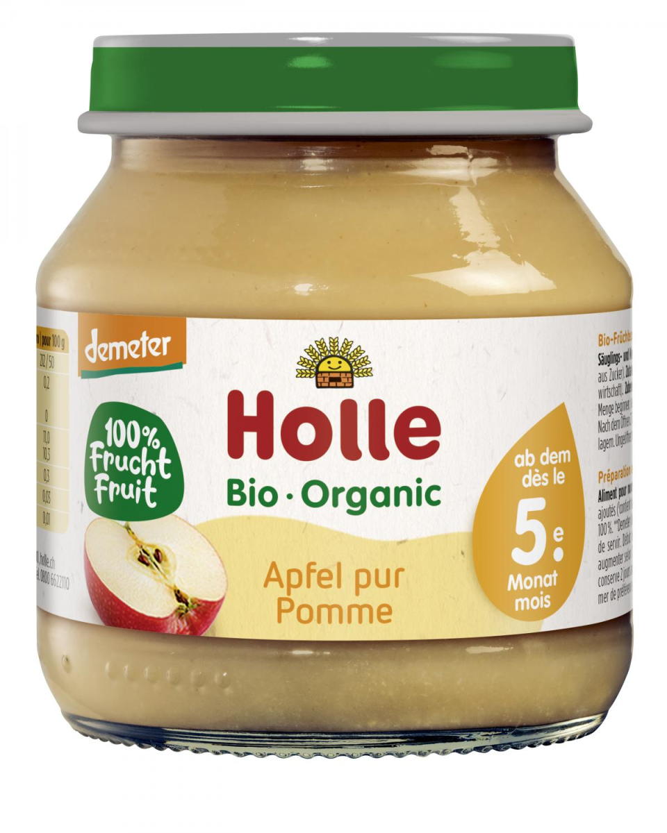 Babynahrung Apfel pur