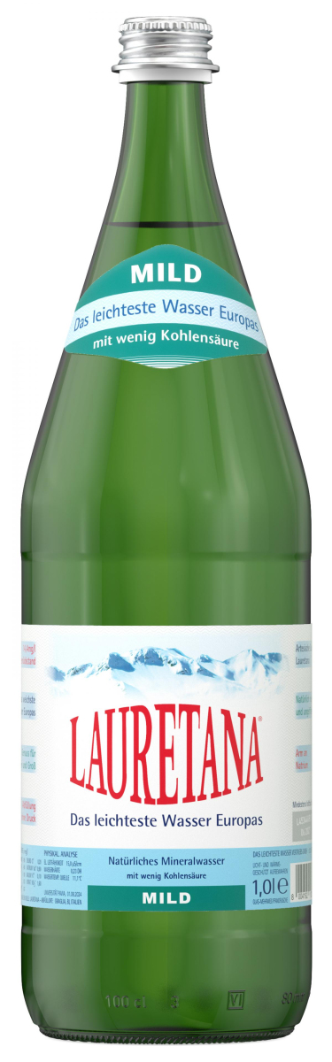 Lauretana Wasser mild