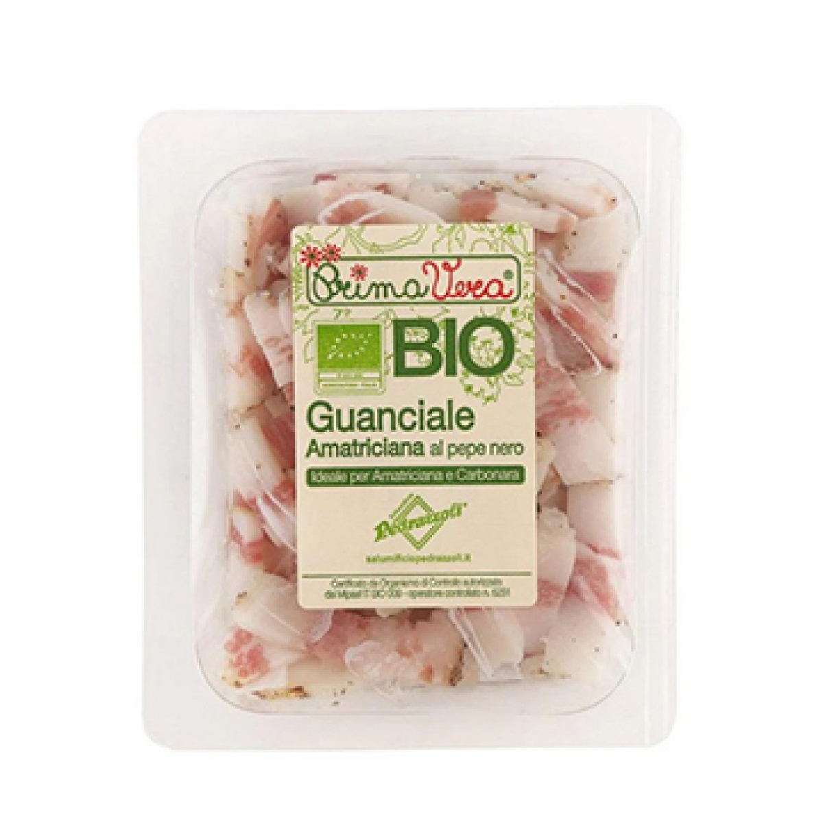 Guanciále amatriciana (Itali. Speck/Schinken)