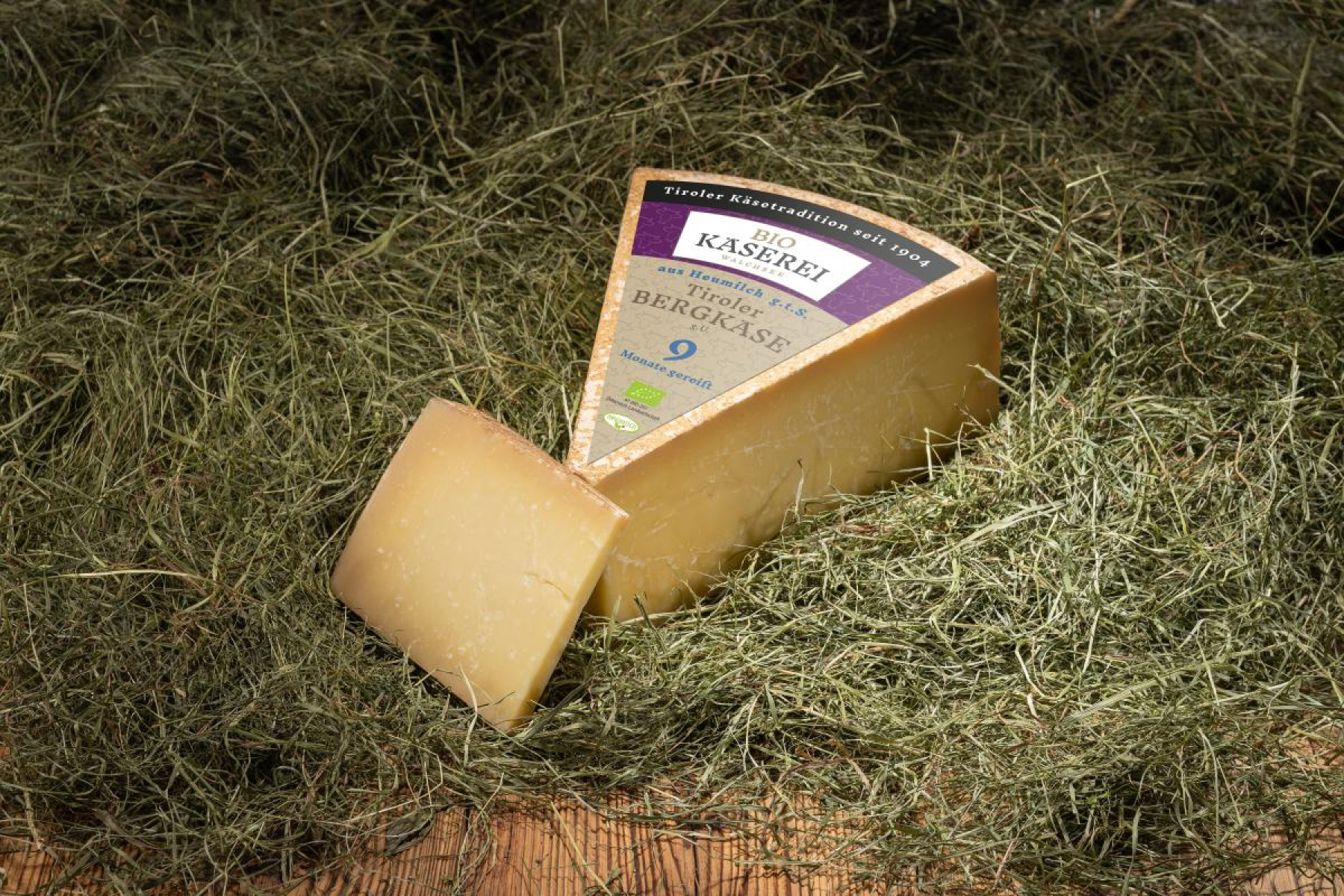 Tiroler Bergkäse 9 Monate Walchsee 50% Fett i. Tr.
