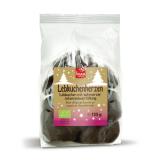 Lebkuchenherzen Zartbitter gefüllt m. Johannisbeere