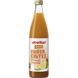 Eistee mit Pfirsich & Zitrone