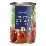 Cubetti geschälte Tomatenstücke