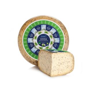 Gouda Basilikum Knoblauch, eingeschweißt