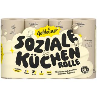 Küchenrolle 3-lagig (4 Rollen)