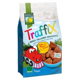 Dinkel-Vollkorn-Kakaokekse "Traffix"