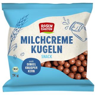 Milchcreme Kugeln Snack