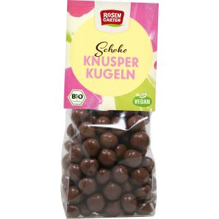 Schoko Kugeln mit Knusperkern vegan