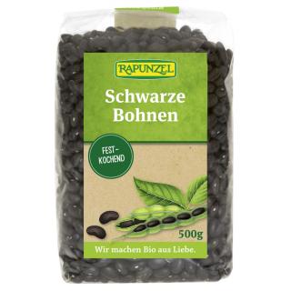 Bohnen schwarz getrocknet