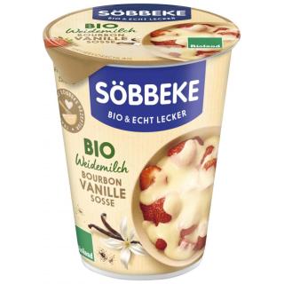 Bourbon Vanille Soße, mit Sahne