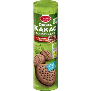 Dinkel Kakao Doppelkeks Kakaocreme
