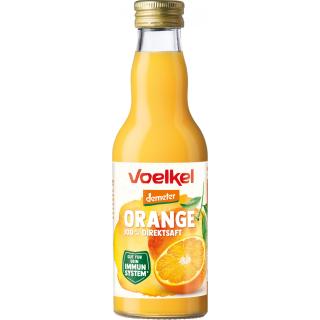 Orangensaft, kleine Flaschen