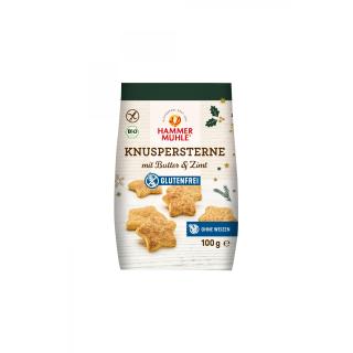 Knuspersterne mit Butter & Zimt GF