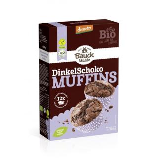 Backmischung Dinkel-Schoko-Muffins