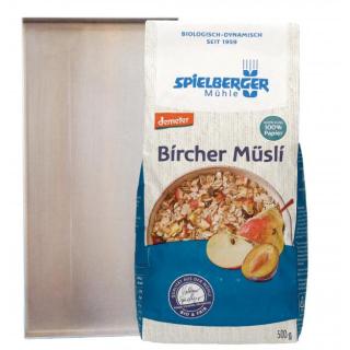 Bircher Müsli Set mit Backblech