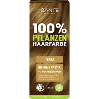 Pflanzen Haarfarbe Pulver 04 Terra